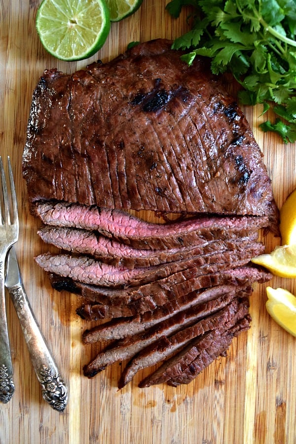 Marinated & Grilled Flank Steak | The Schmidty Wife