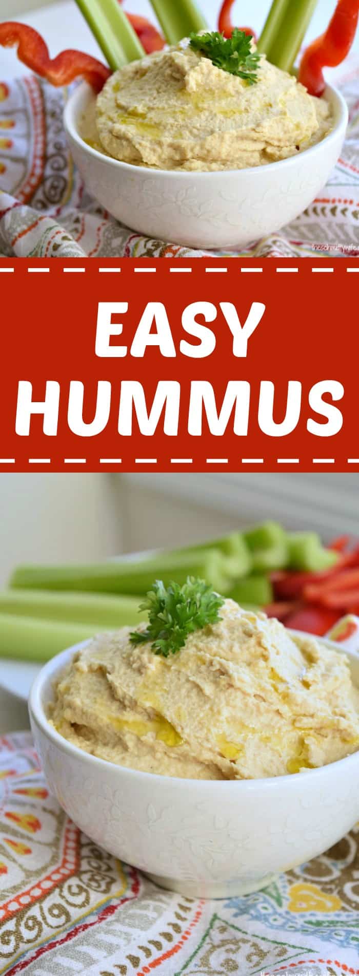 Easy Hummus - The Schmidty Wife