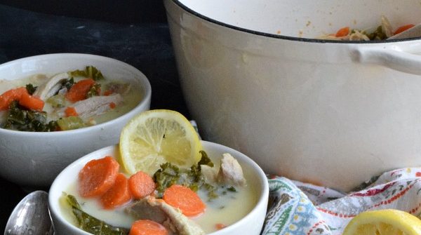 Lemon Chicken & Kale Soup