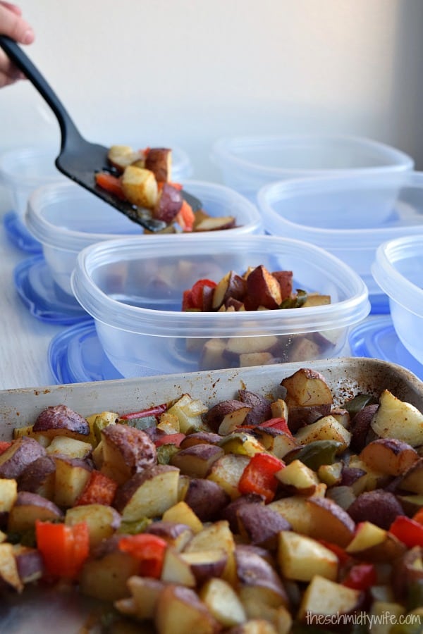 Southwest Roasted Potato Breakfast Meal Prep - Project Meal Plan