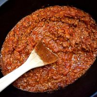Crockpot Bolognese