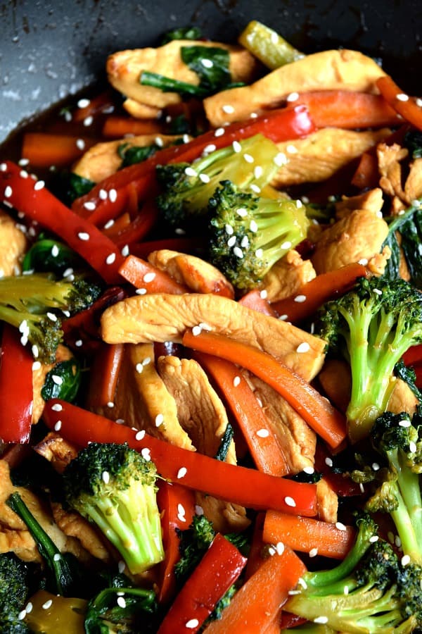 20 Minute Chicken Stir Fry - The Schmidty Wife