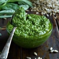Sunflower Seed Basil Pesto Recipe