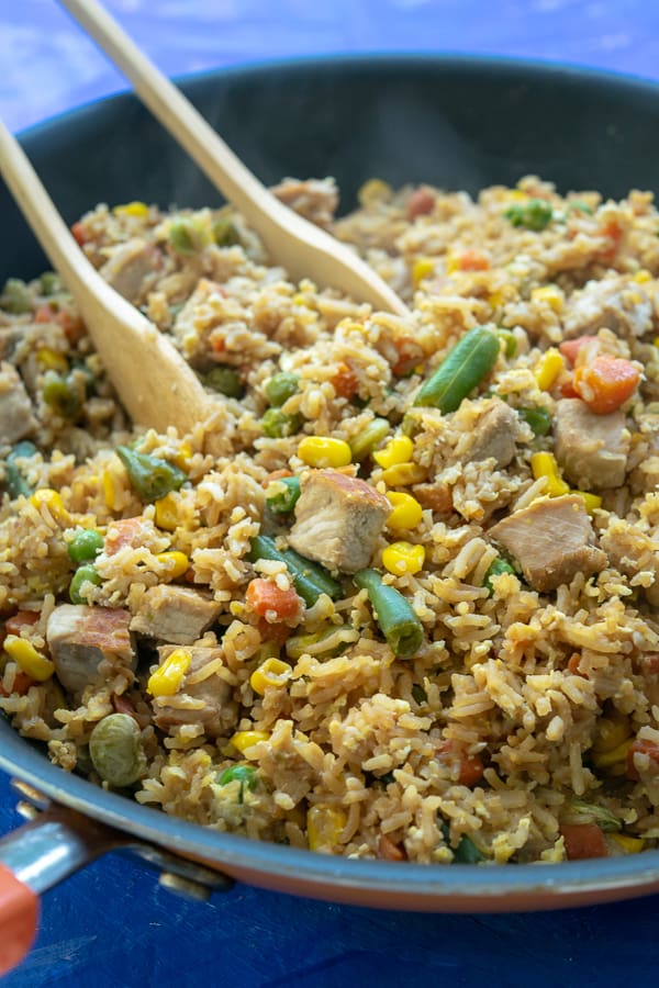 Quick Easy Pork Fried Rice - The Schmidty Wife