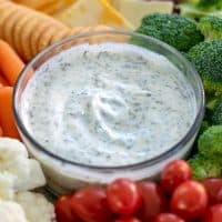 Healthy Yogurt Ranch Dip Recipe