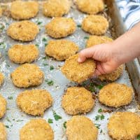 Baked Chicken Nuggets with Hidden Quinoa