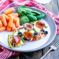 Supreme Pizza Chicken Bake Recipe Low Carb