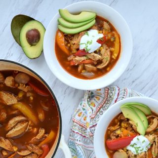 Chicken Fajita Soup - The Schmidty Wife