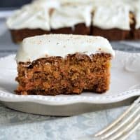 Orange Spiced Carrot Cake