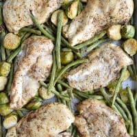Sheet Pan Balsamic Chicken with Veggies
