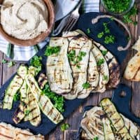 Grilled Zucchini and Eggplant