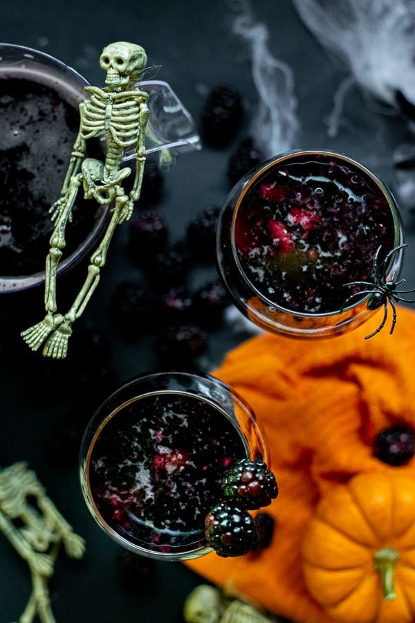 Halloween Witches Brew Black Sangria - Aberdeen's Kitchen