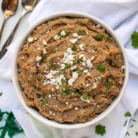 Pressure Cooker Refried Beans