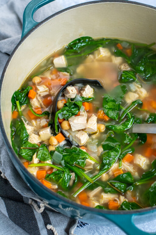 Healthy Leftover Turkey Soup Recipe - The Schmidty Wife