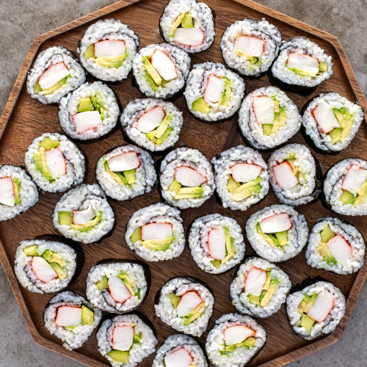 Homemade California Sushi Rolls - The Schmidty Wife