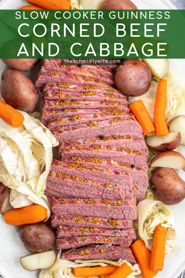 Crockpot Guinness Corned Beef & Cabbage The Schmidty Wife