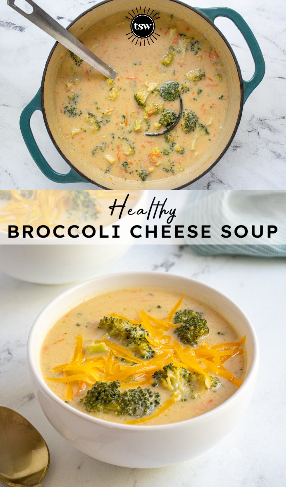 Healthy Broccoli Cheese Soup The Schmidty Wife