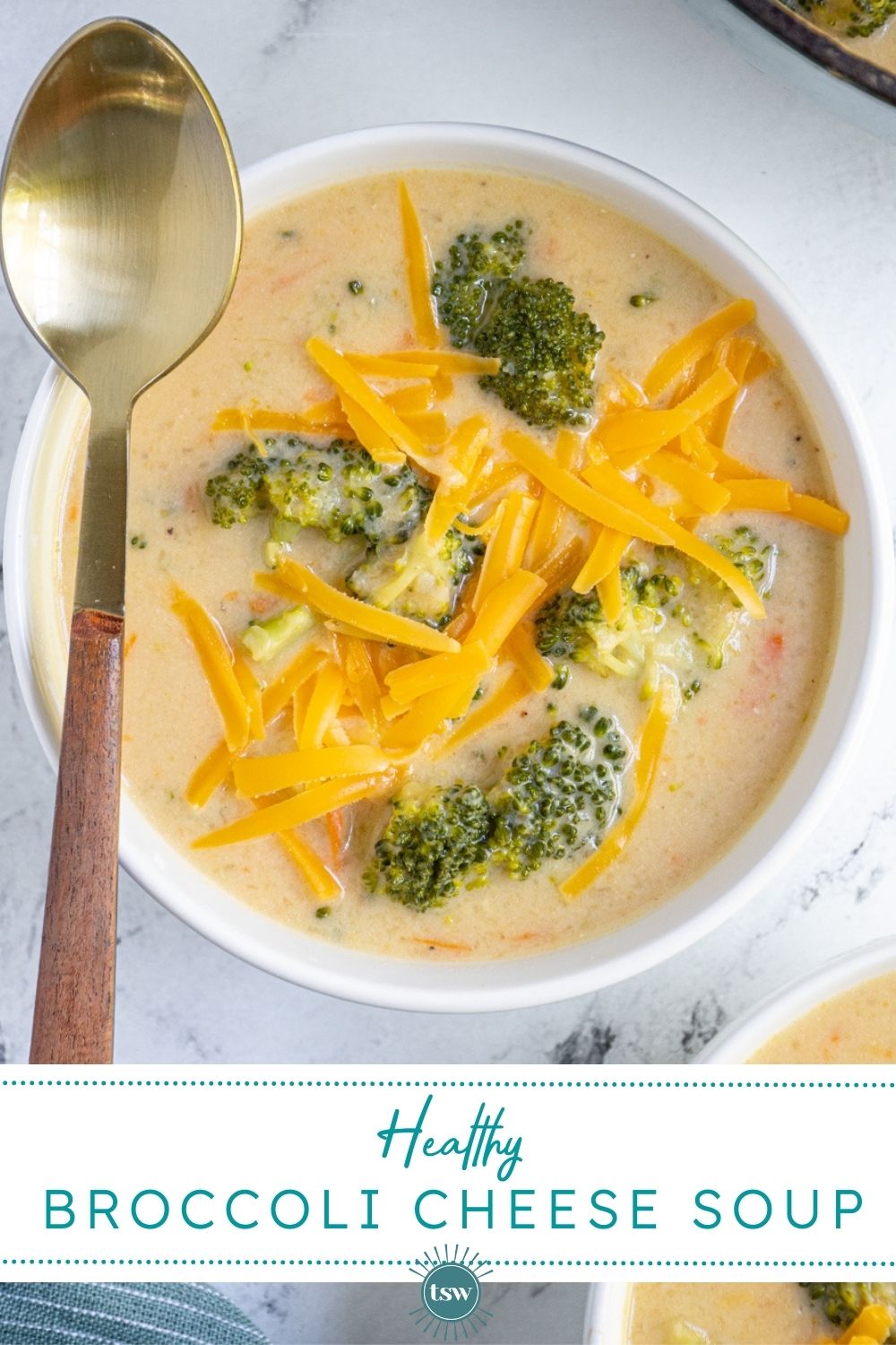 Healthy Broccoli Cheese Soup The Schmidty Wife