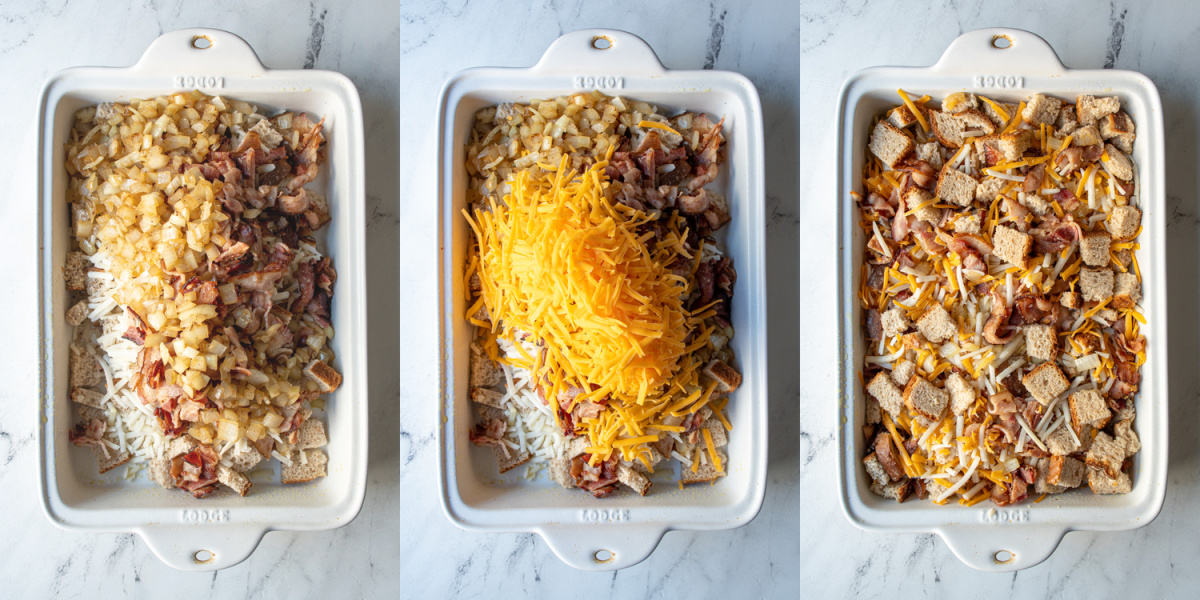 Breakfast Casserole w/ Hash Browns & Bacon - The Schmidty Wife