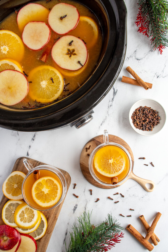 Slow Cooker Hot Wassail Recipe - TheMamasGirls