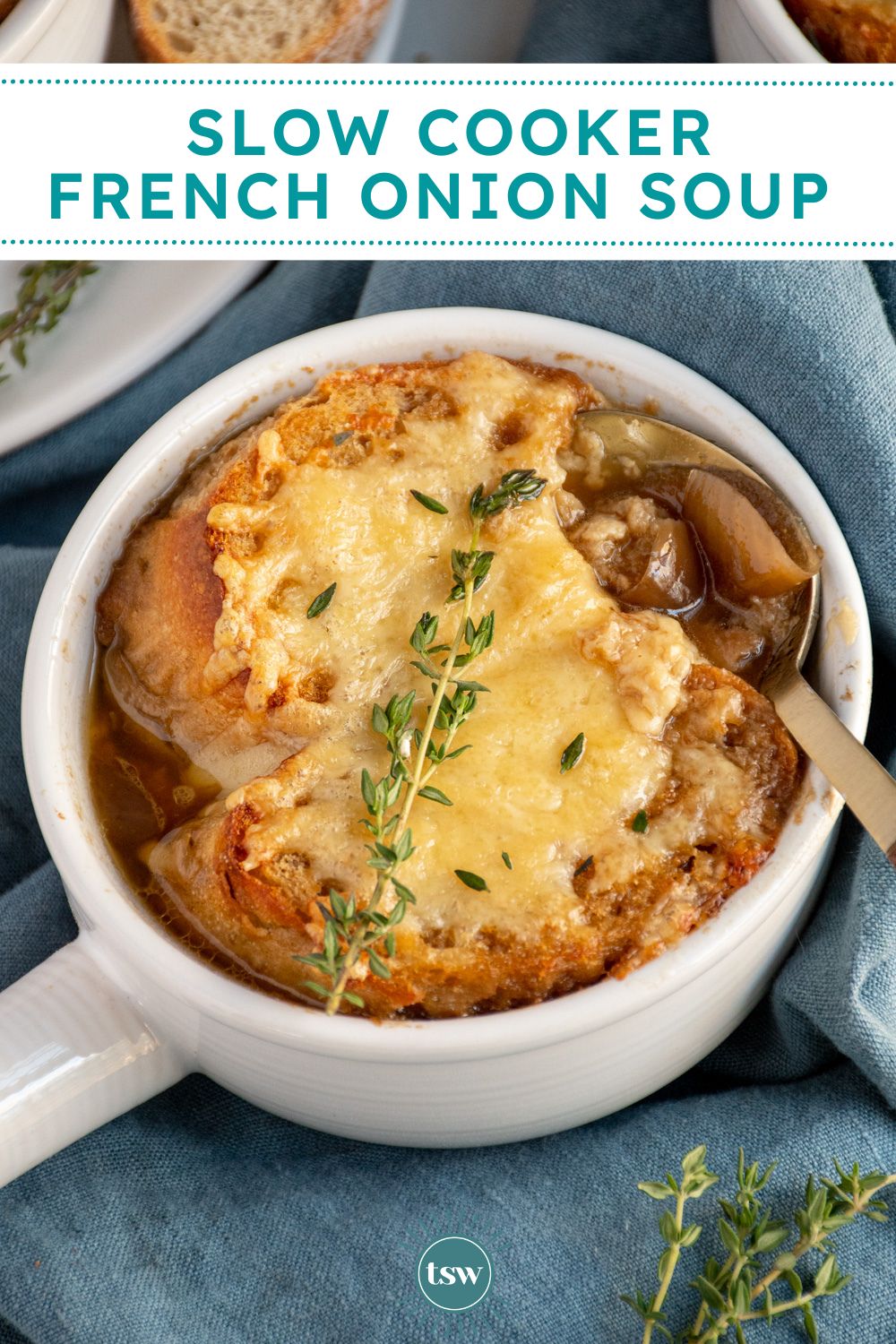 Easy Slow Cooker French Onion Soup The Schmidty Wife