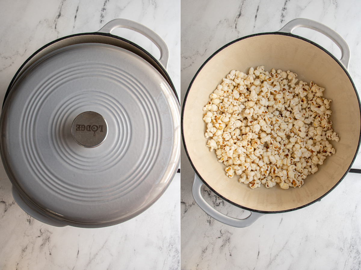 How to make Popcorn on the Stovetop The Schmidty Wife