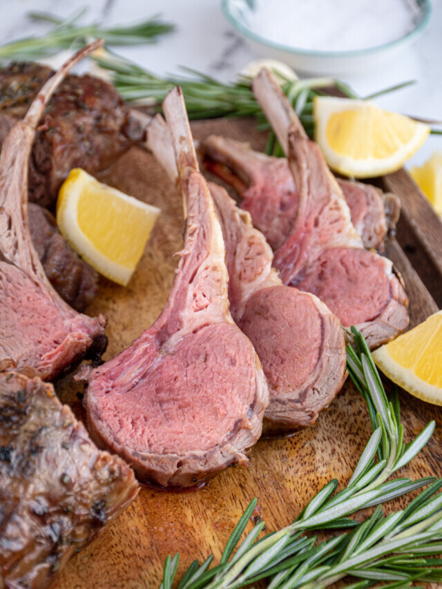 Easy Grilled Rack of Lamb