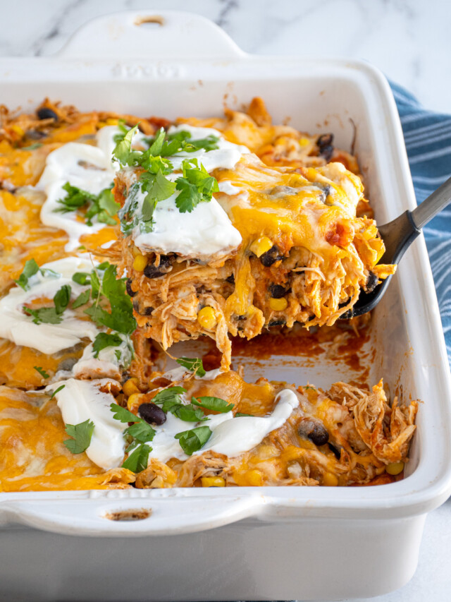 Chicken Enchilada Casserole