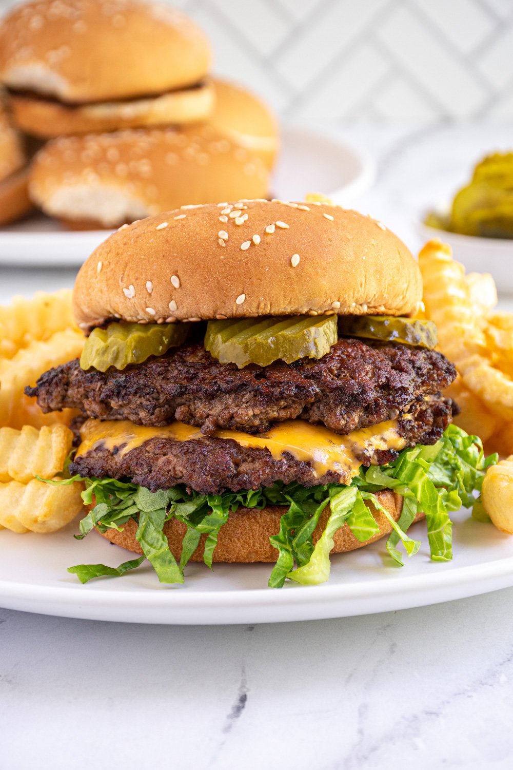 Black and Blue Smash Burger Recipe